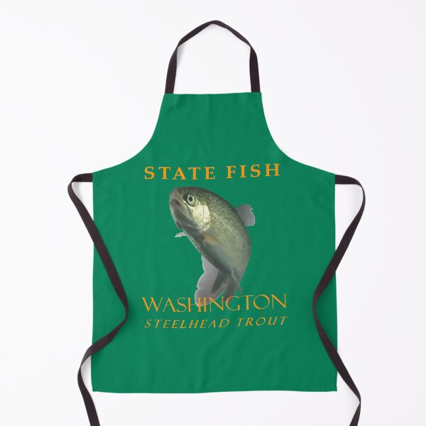 Item preview, Washington Territory Fish The Steelhead Trout designed and sold by taiche.
