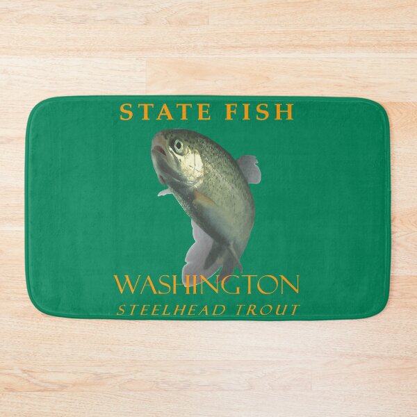 Item preview, Washington Territory Fish The Steelhead Trout designed and sold by taiche.