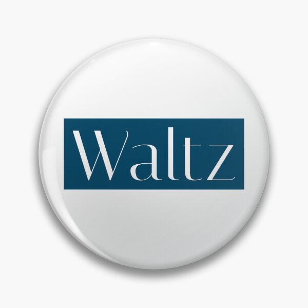 Item preview, Waltz Cape Cod Blue with White Type designed and sold by Peace4Patti.