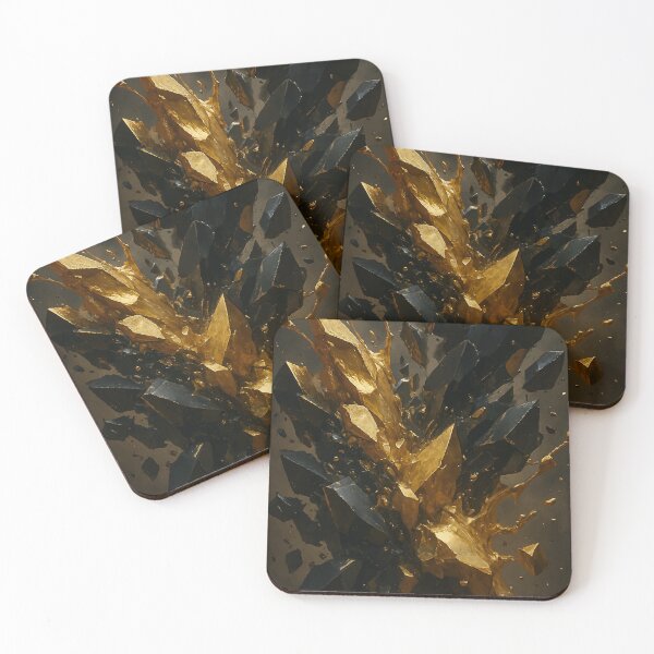 Item preview, Clash of Gold & Shadow designed and sold by AbstractAnom.