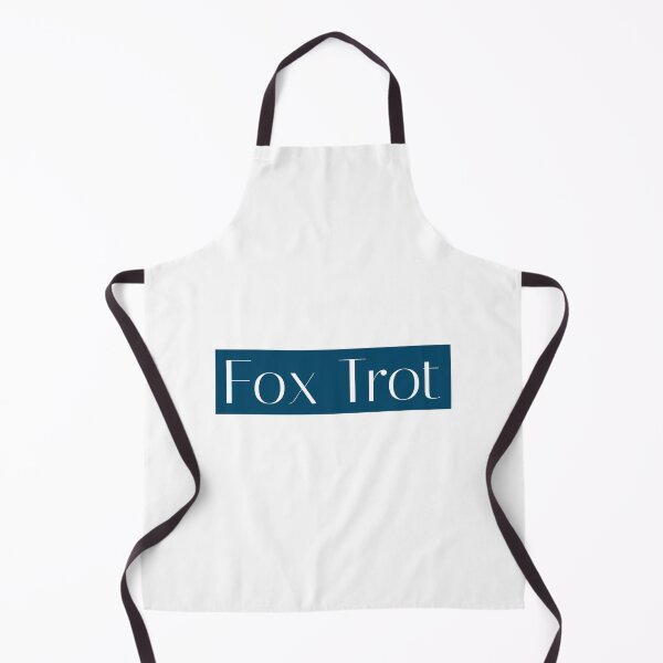 Item preview, Fox Trot Cape Cod Blue with White Type designed and sold by Peace4Patti.