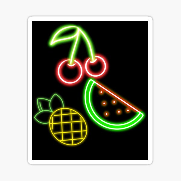 Vista previa del artículo con la obra «Bright fruits », diseñado y vendido por Makingideas.