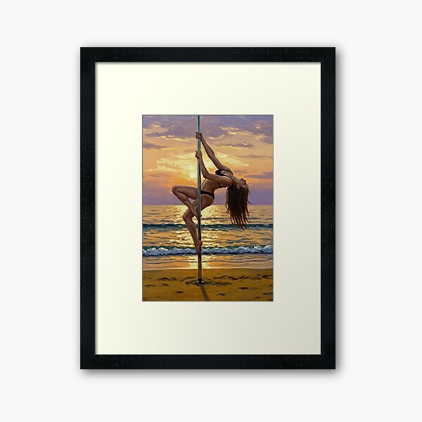 Vista previa del artículo con la obra «Serenidad al amanecer en barra», diseñado y vendido por Shine&Spin.