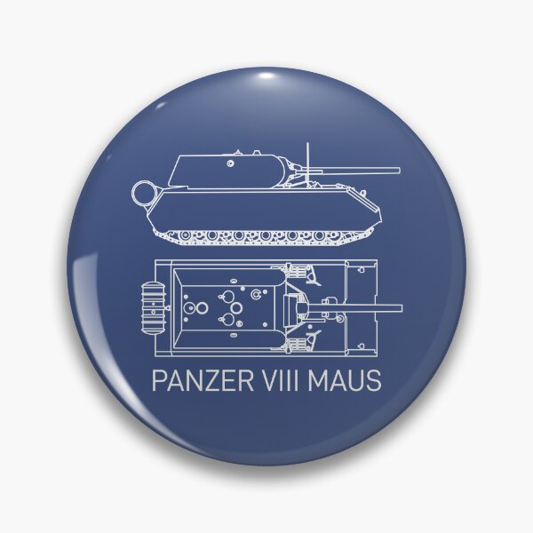 Artikelvorschau, Panzer VIII Maus Blaupausendiagramm entworfen und verkauft von MilitaryMart.