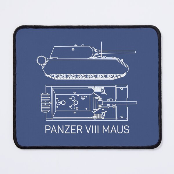 Item preview, Panzer VIII Maus Blueprints Diagram designed and sold by MilitaryMart.