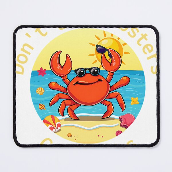 Item preview, Don't get Lobsters Get crabs, T-Shirt, Crab Poster designed and sold by KreativKulture.