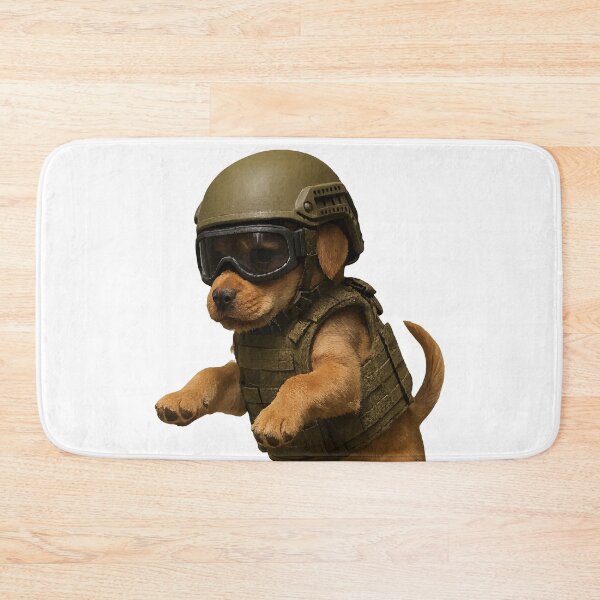 Item preview, Tactical Pup Activated designed and sold by AbstractAnom.