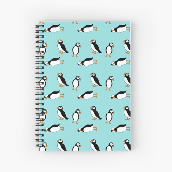 Item preview, Multiple puffin fun pattern designed and sold by RainbowSnow.