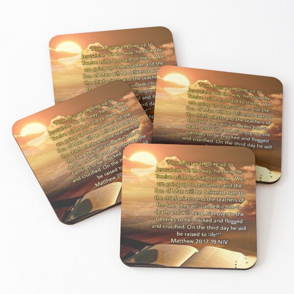 Item preview, Matthew 20:17-19 NIV - jctbv designed and sold by JCTRUTHERshop.