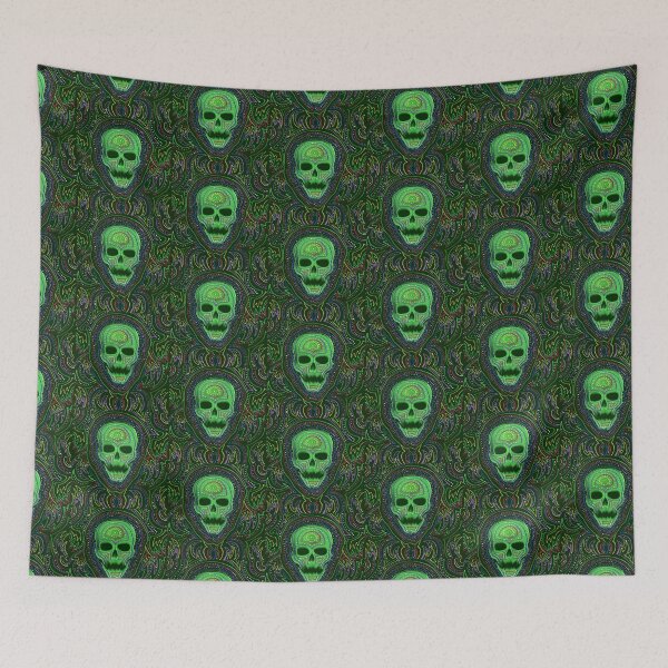 Item preview, Cosmic skull designed and sold by pawelkinart.