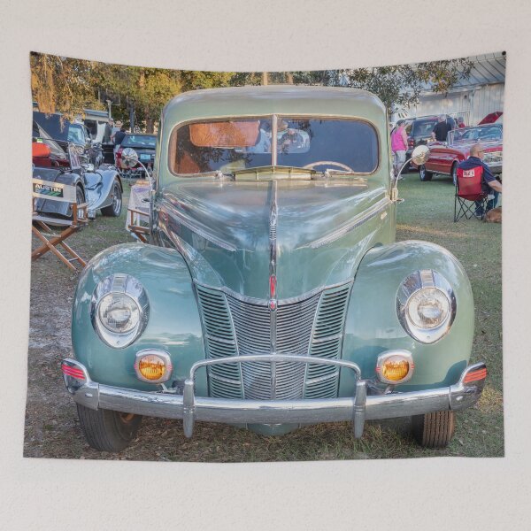 Item preview, 1940 Green Ford Deluxe Panel Truck X156 designed and sold by RichFrancoCars.