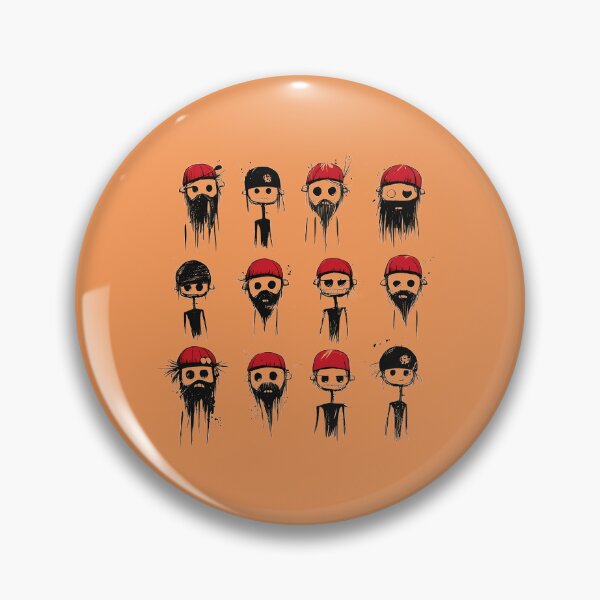 Item preview, Red beanie faces designed and sold by Brendon987.