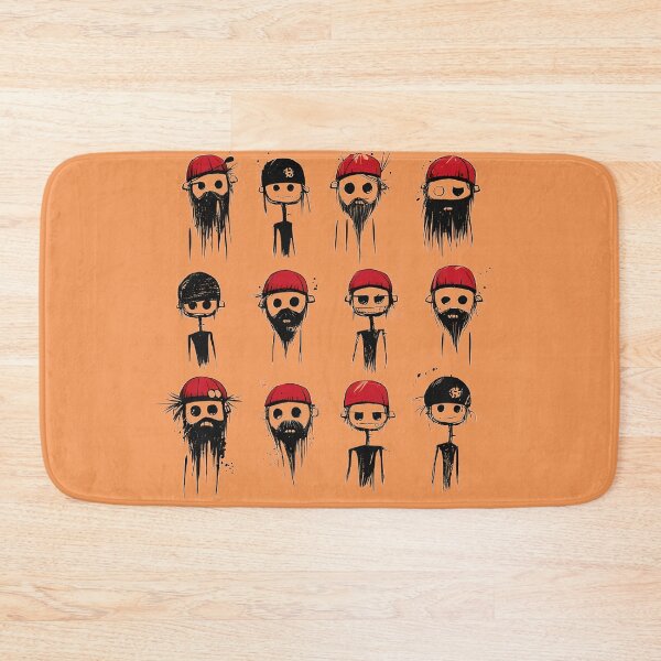 Item preview, Red beanie faces designed and sold by Brendon987.