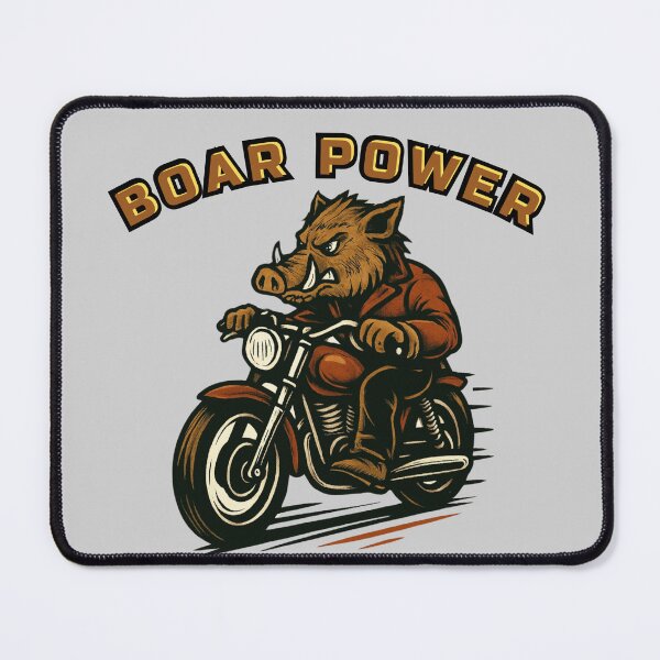 Item preview, Boar Power – Wild Hog Motorcycle Design designed and sold by DesignsByHania.