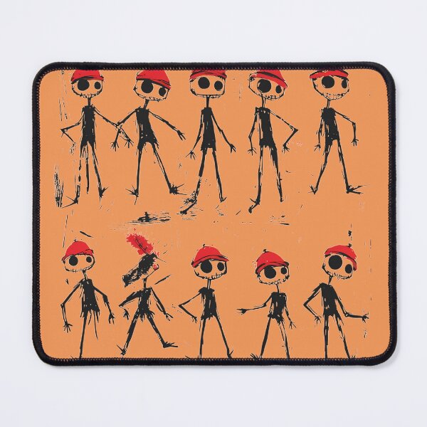 Item preview, Red cap faces designed and sold by Brendon987.