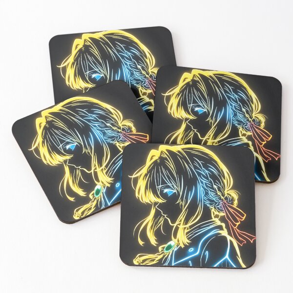 Item preview, Neon Violet Evergarden designed and sold by SchellStation.