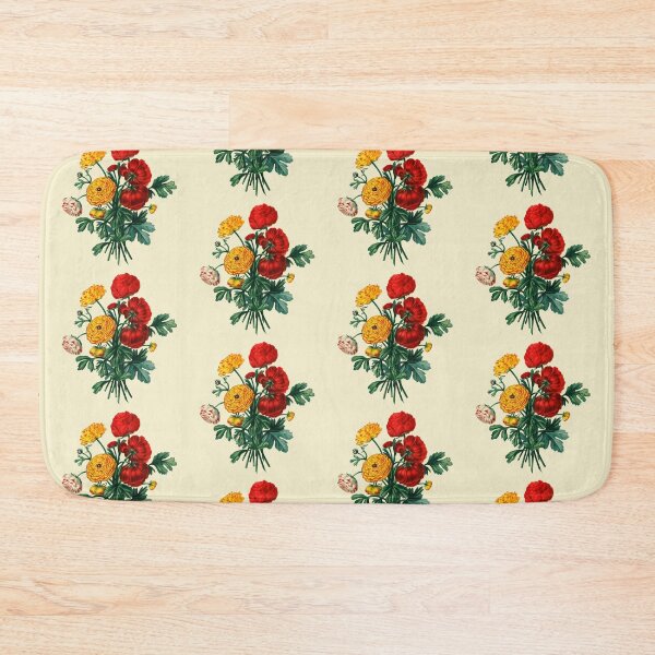 Item preview, Vibrant Bright Floral Bouquet In Red and Yellow designed and sold by IrisAndIvy.