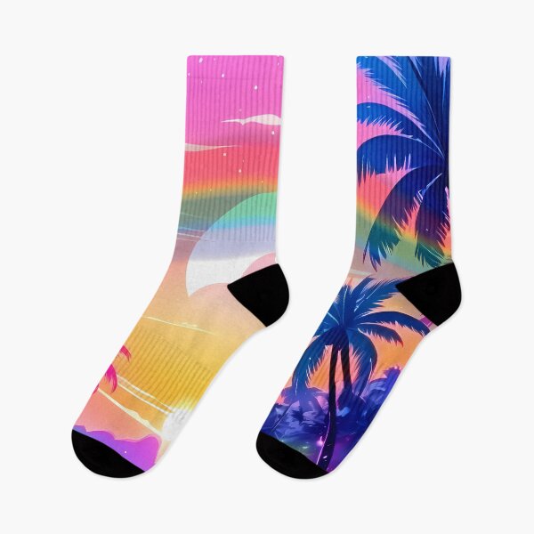 Item preview,   Spring Rainbow Paradise – Tropical Sunset Dream designed and sold by GuettoUnderClothing.