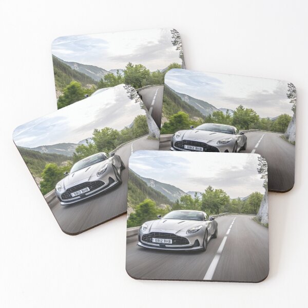 Item preview, Aston Martin DB12 2024 – Silver | Premium Photo Poster II designed and sold by AutoPopStudio.