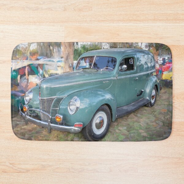 Item preview, 1940 Green Ford Deluxe Panel Truck X157 designed and sold by RichFrancoCars.