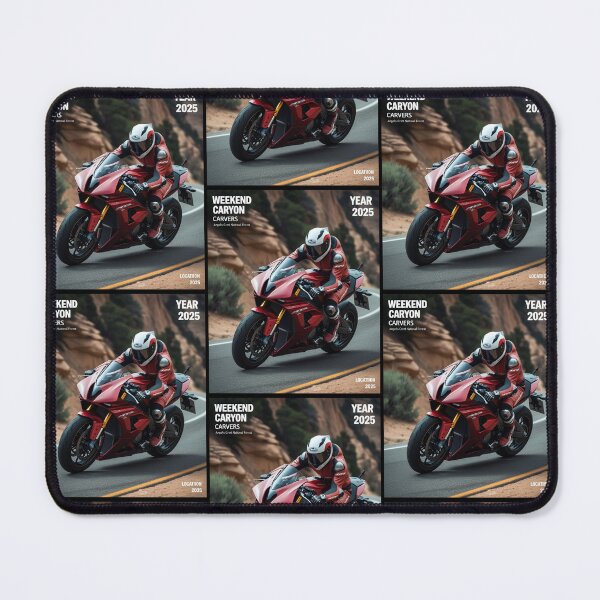 Item preview, Sportbike Twisties Motorcycle Weekend Warrior Canyon Carvers 2025  designed and sold by Moto Graphix.