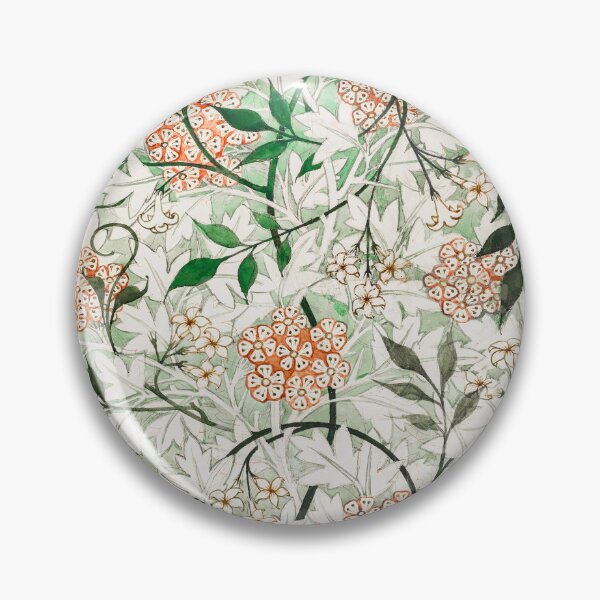 Artikelvorschau, William Morris - Jasmin Kunstdruck, Vintage Museum Ausstellungskunst, Botanisches Blumenmuster entworfen und verkauft von synplus.