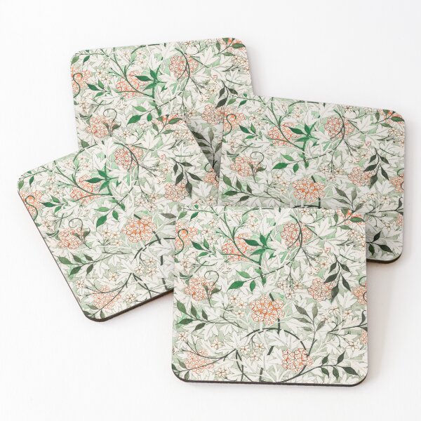 Item preview, William Morris - Jasmine Art Print, Vintage Museum Exhibition Art, Botanical Floral Pattern designed and sold by synplus.