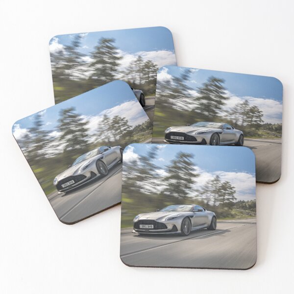 Item preview, Aston Martin DB12 2024 – Silver | Premium Photo Poster IV designed and sold by AutoPopStudio.