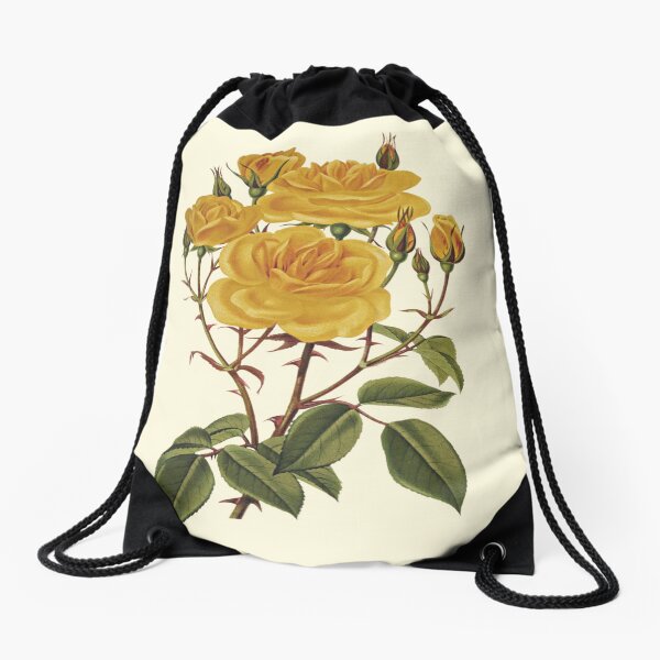 Item preview, Antique Yellow Rose Flowers designed and sold by IrisAndIvy.