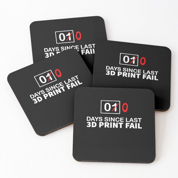 Item preview, 0 Days Since Last 3D Printing Fail Funny 3D Printer Lovers designed and sold by DexertimaArt.