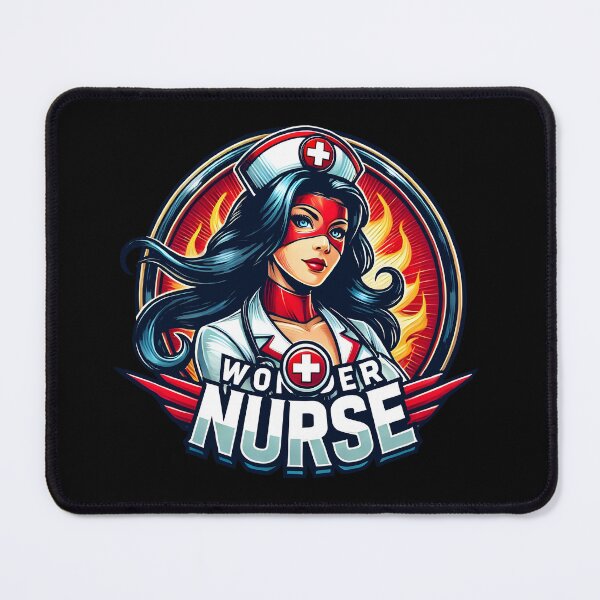 Item preview, Superhero Nurse | Strong & Brave Healthcare Warrior Art designed and sold by DrawHandArt.
