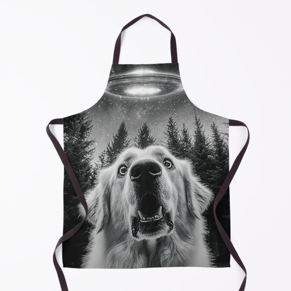 Item preview, Funny Great Pyrenees UFO selfie designed and sold by CompassandCrate.
