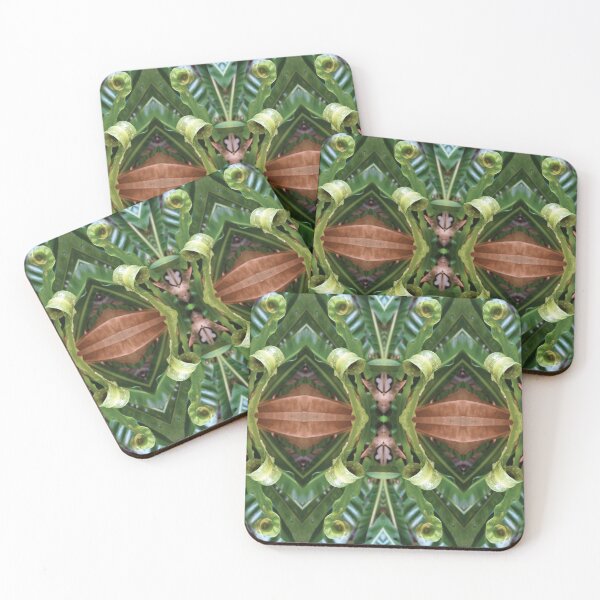 Item preview, Beautiful Botanical Green and Brown Plant Pattern designed and sold by CrazyLemonArt.