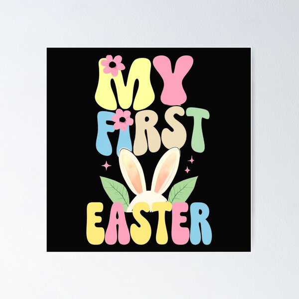 Item preview, My 1st Easter - Cute Baby Easter Outfit Design designed and sold by mrobpeach2.