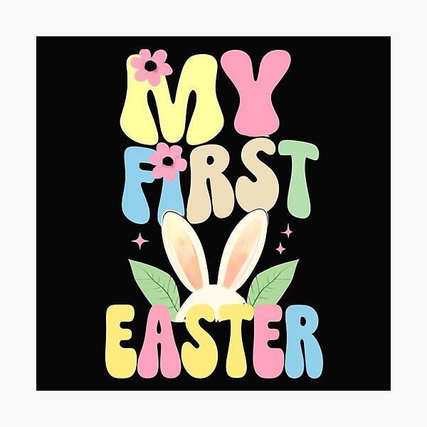 Item preview, My 1st Easter - Cute Baby Easter Outfit Design designed and sold by mrobpeach2.