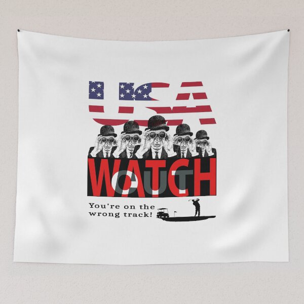 Item preview, USA - watch out designed and sold by pedao.
