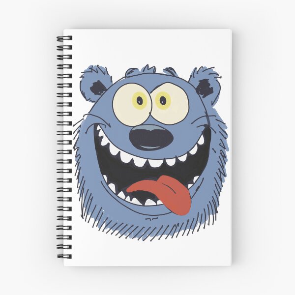 Item preview, Crazy Blue Bear Tee Shirt designed and sold by Paxbear Tees.