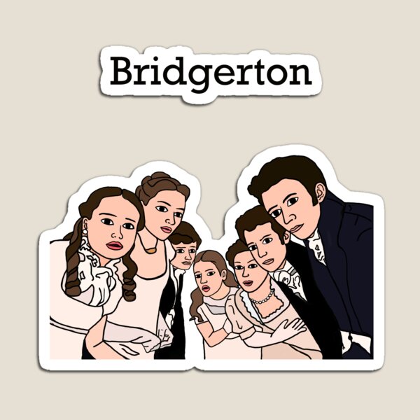Aperçu de l'œuvre Personnages de la famille Bridgerton 2 créée et vendue par RosiesGallery.