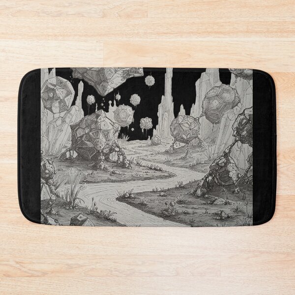 Item preview, Black & White River (Black background) designed and sold by NickN99.