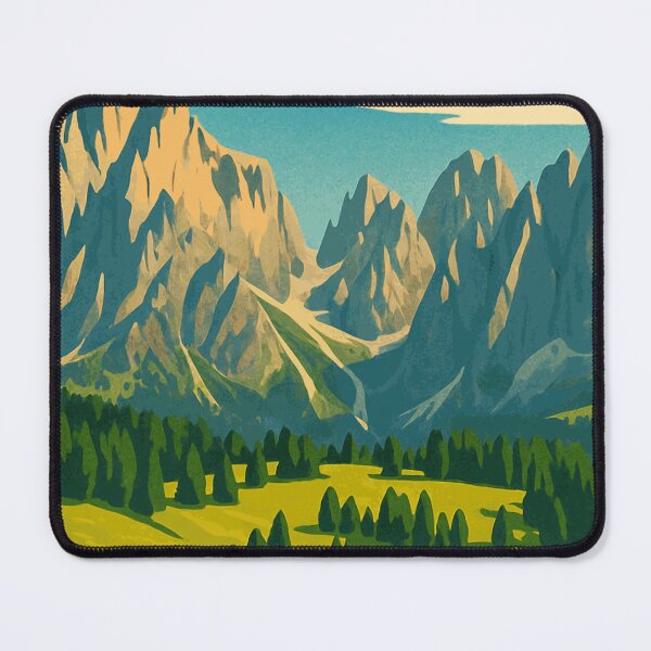 Item preview, Dolomites Italy Hiking and Skiing Landscape Artwork designed and sold by JackCurtis1991.