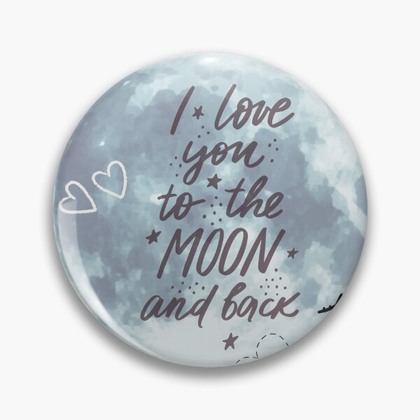 Item preview, I love you to the moon and back  designed and sold by ClickATee Store .