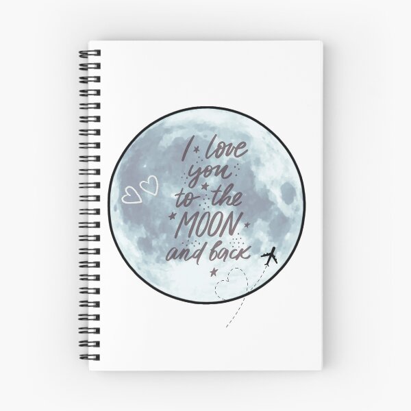 Item preview, I love you to the moon and back  designed and sold by ClickATee Store .