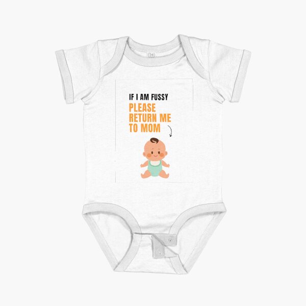 Vista previa del artículo con la obra «Regresar Bebé inquieto», diseñado y vendido por Baby Tee.
