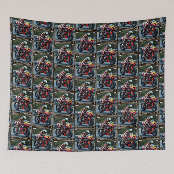 Item preview, Deals Gap Motorcycle Tribute Red Sportbike Rider 2025 designed and sold by Moto Graphix.