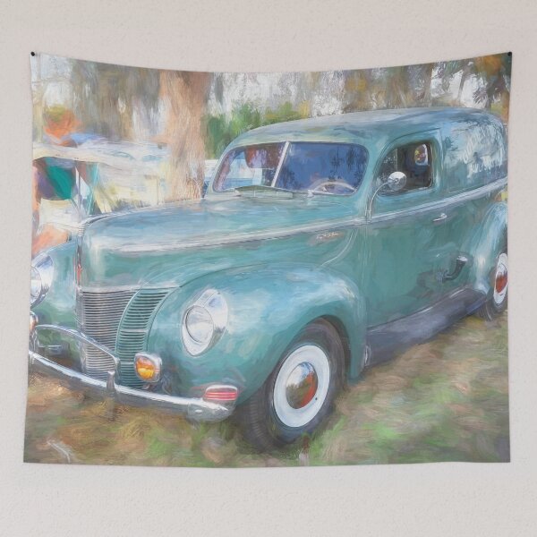 Item preview,  1940 Green Ford Deluxe Panel Truck X159 designed and sold by RichFrancoCars.