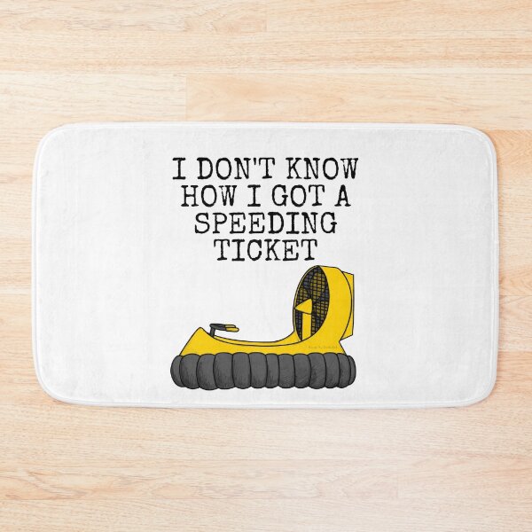 Item preview, Hovercraft, Speeding Ticket Funny designed and sold by doodlerob.