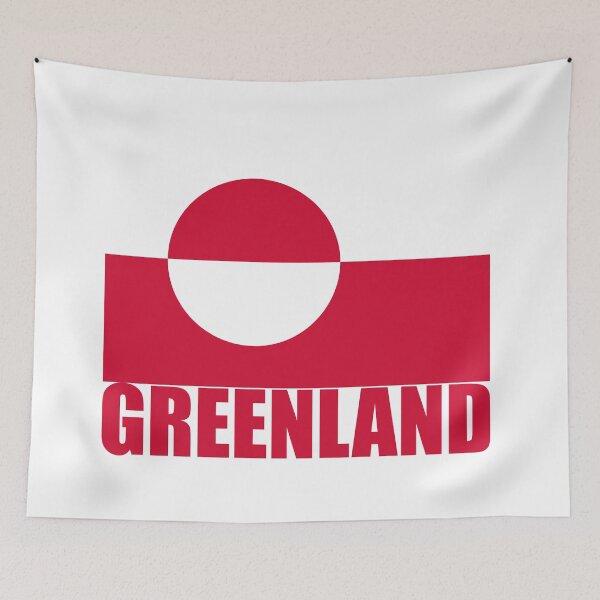 Item preview, Flag Of Greenland  designed and sold by Inspirationmotivation.