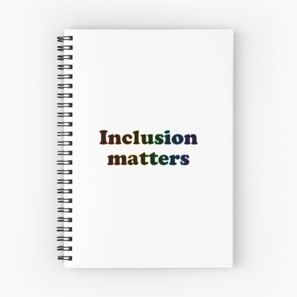Item preview, Inclusion matters - rainbow designed and sold by Inspirationmotivation.
