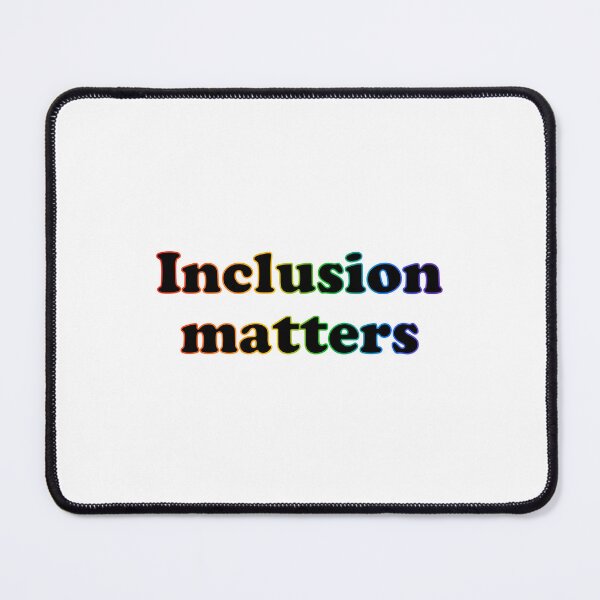 Item preview, Inclusion matters - rainbow designed and sold by Inspirationmotivation.