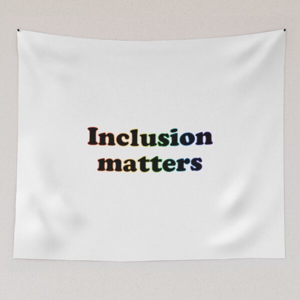 Item preview, Inclusion matters - rainbow designed and sold by Inspirationmotivation.
